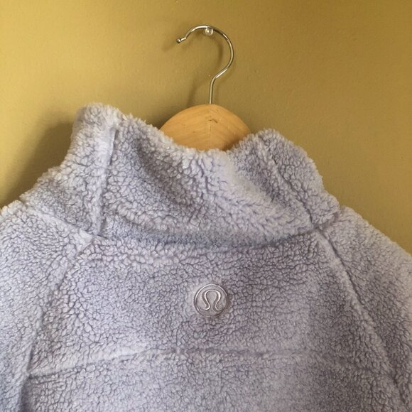 NWOT Lululemon Scuba Oversized Fleece Funnel Neck Half Zip pullover - Picture 7 of 8